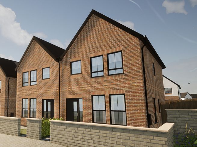 3 bedroom houses - artist's impression subject to change